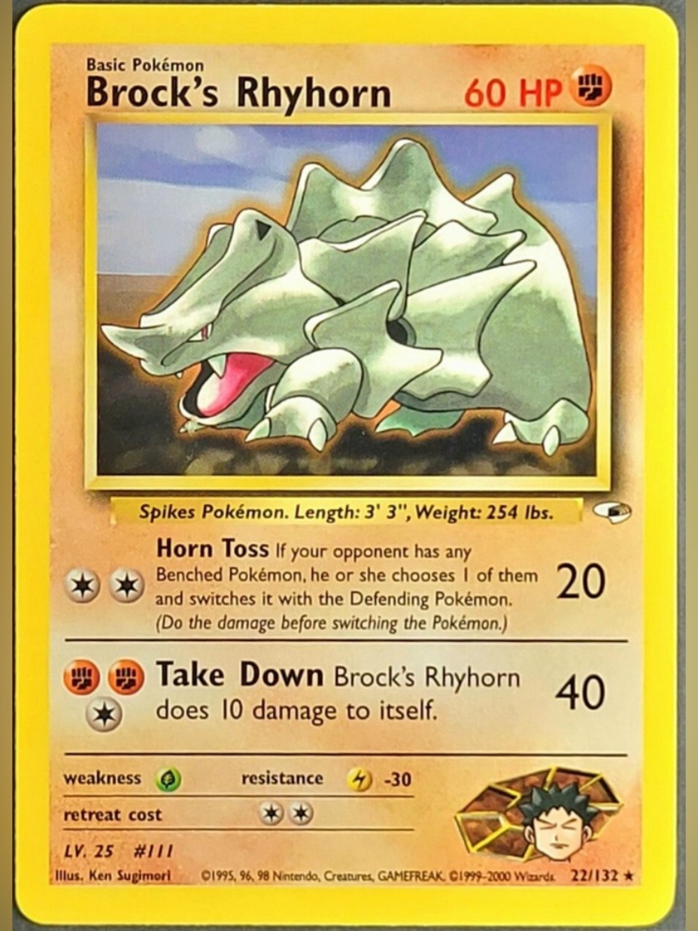Brock's Rhyhorn 22/132